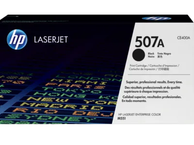 Toner HP laser 507A CE400A